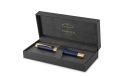 Перьевая ручка Parker Duofold Prestige Centennial Blue Chevron GT (F)